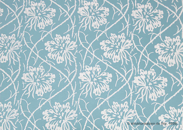 tendril flower pattern - No. 1605